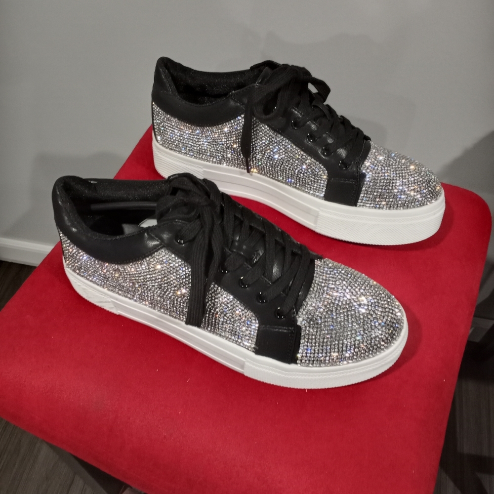 🔥RHINESTONE SNEAKERS - Picture 4 of 4